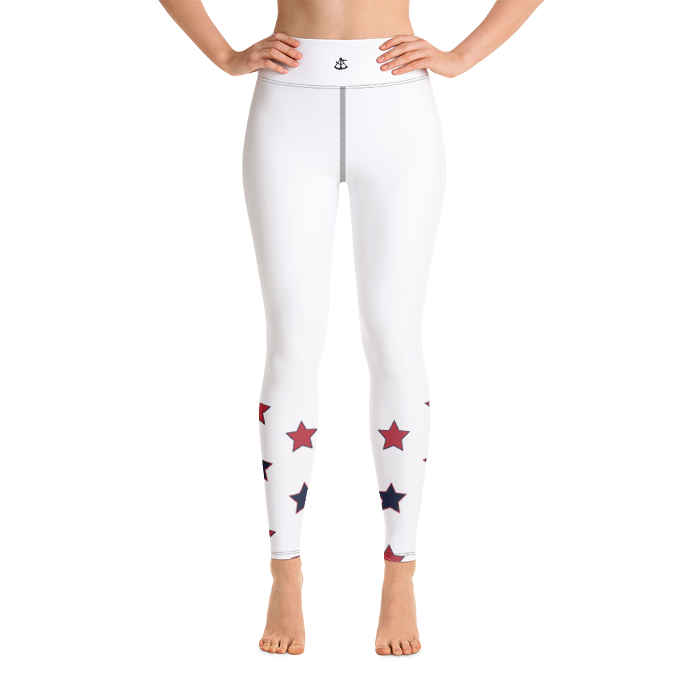 Yoga Leggings Damer - Sextant - Sea Star