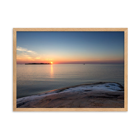 Tavla - Solnedgång (Antti Terävä)