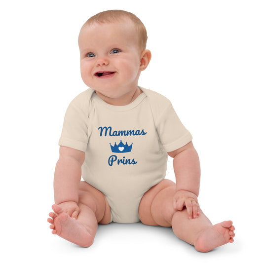 Organic cotton baby bodysuit - Mammas Prins