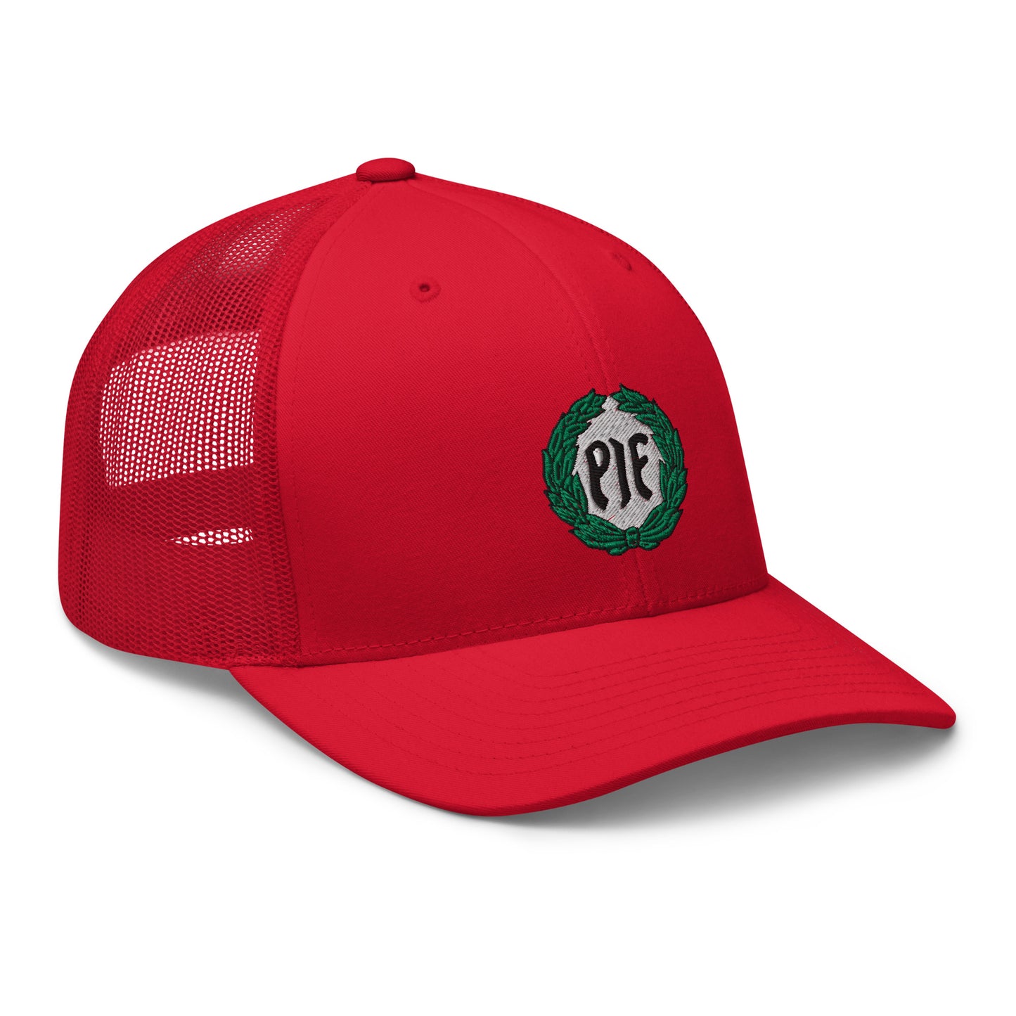 Trucker lippis - PIF Broderad logo