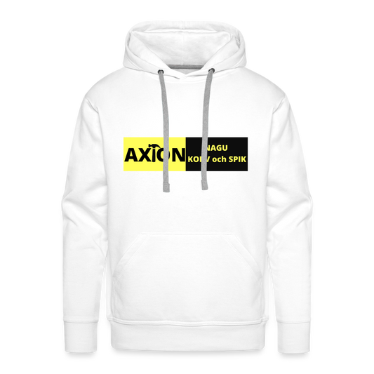 Men’s Premium Hoodie - white