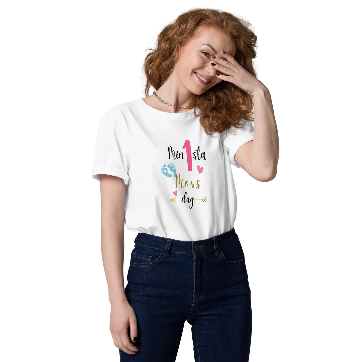 T-Shirt Dam Organic - Min 1sta Morsdag