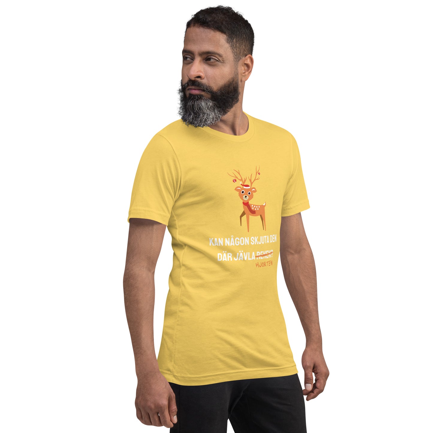 T-shirt (Unisex) - Kan någon Skjuta den där jävla Renen?