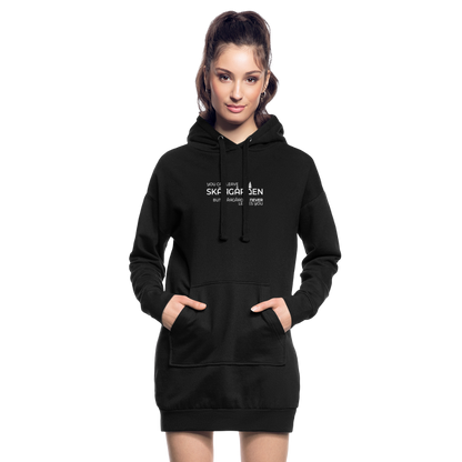 Huppare klänning - You can leave Skärgården men... - svart