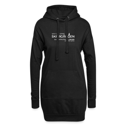 Huppare klänning - You can leave Skärgården men... - svart