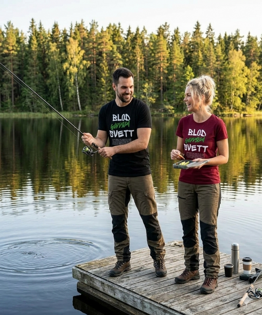 T-shirt Unisex - Blod, Svett och Gäddslem
