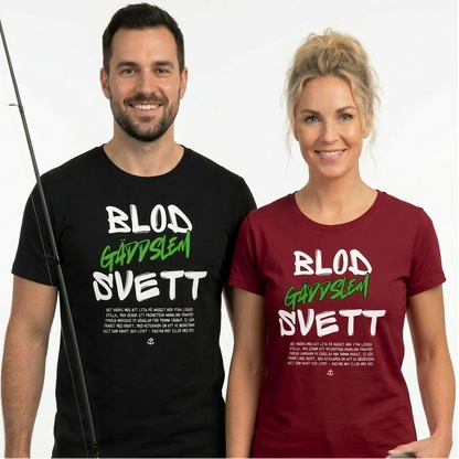 T-shirt Unisex - Blod, Svett och Gäddslem