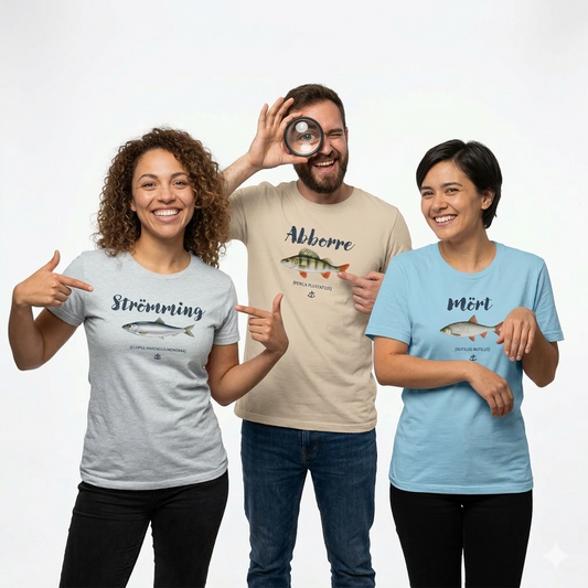 T-shirt Unisex - Dagens fångst - Mört