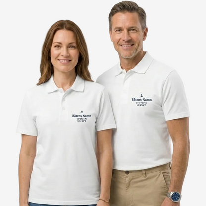 Signature - Premium Pique Polo - Vit