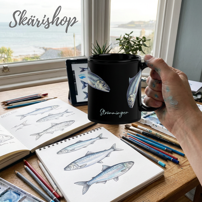 Black Fish Mugs – Strömmingen