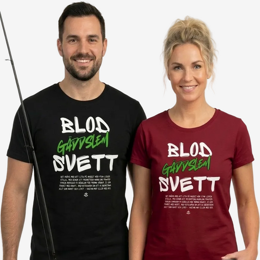 T-shirt Unisex - Blod, Svett och Gäddslem