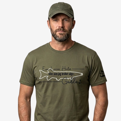 T-shirt Unisex - Eller som jag brukar säga - Gädda