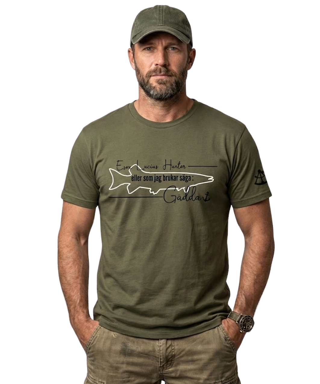 T-shirt Unisex - Eller som jag brukar säga - Gädda