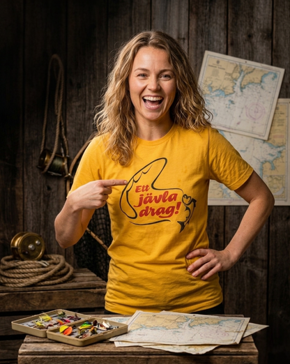T-shirt Unisex -Ett jävla drag!