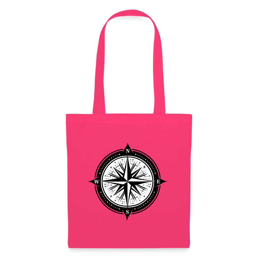 Tygkasse - Kompass - azalea