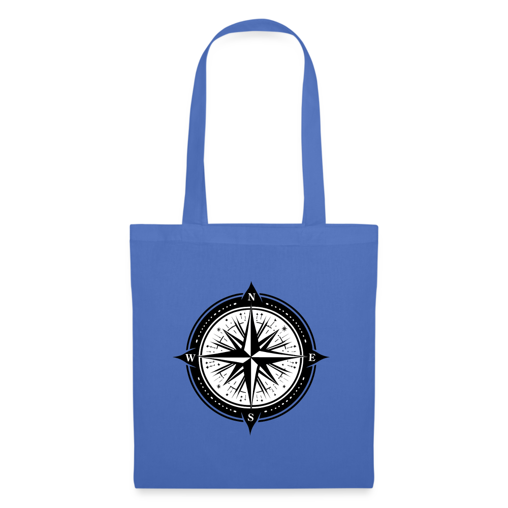 Tygkasse - Kompass - ljusblå