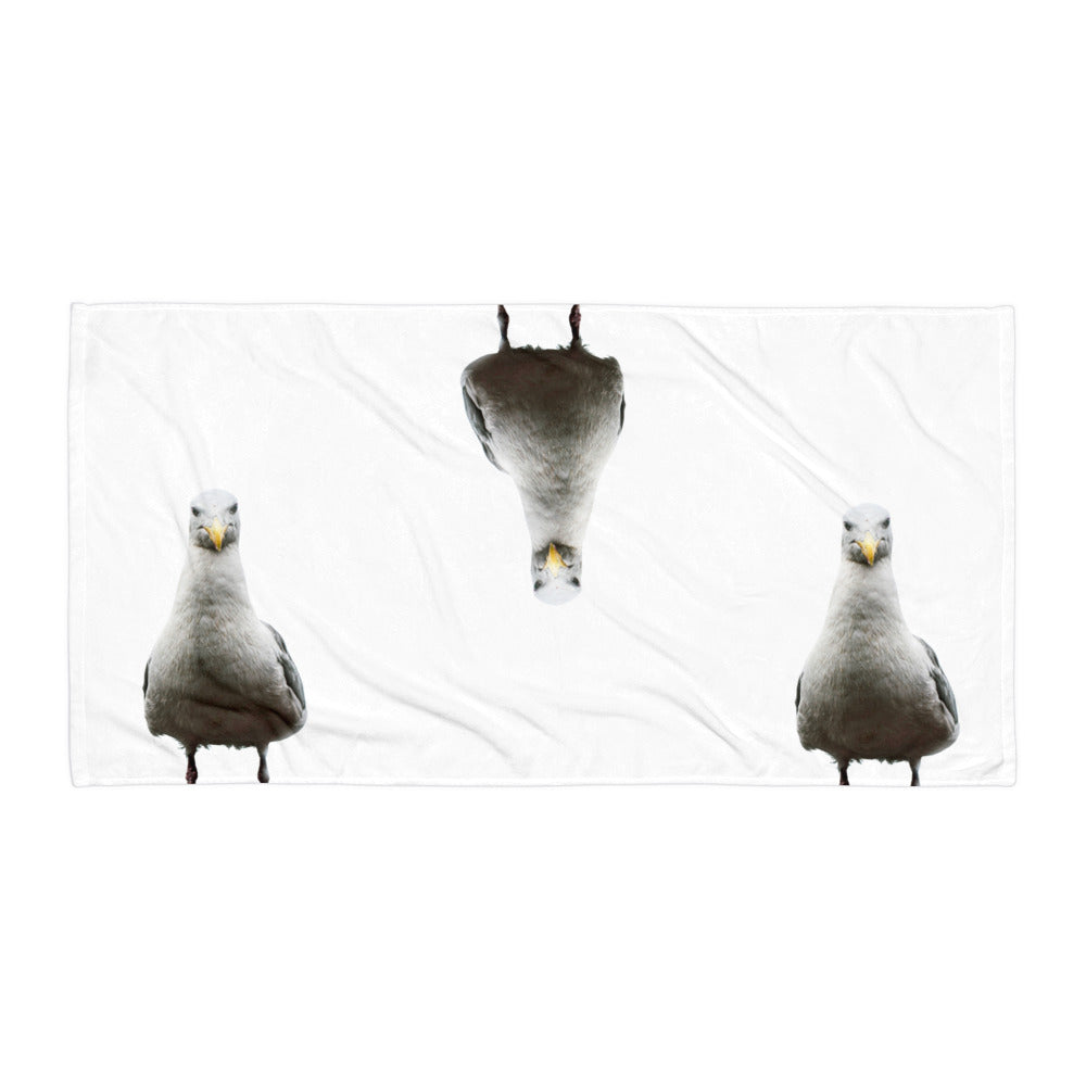 Handduk vit - Måsens blick