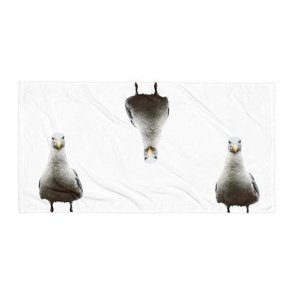 Handduk vit - Måsens blick