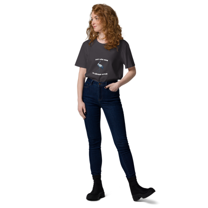 T-paita Unisex Organic - Det går bra / Se kävelee hyvin