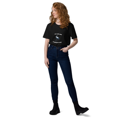 T-paita Unisex Organic - Det går bra / Se kävelee hyvin