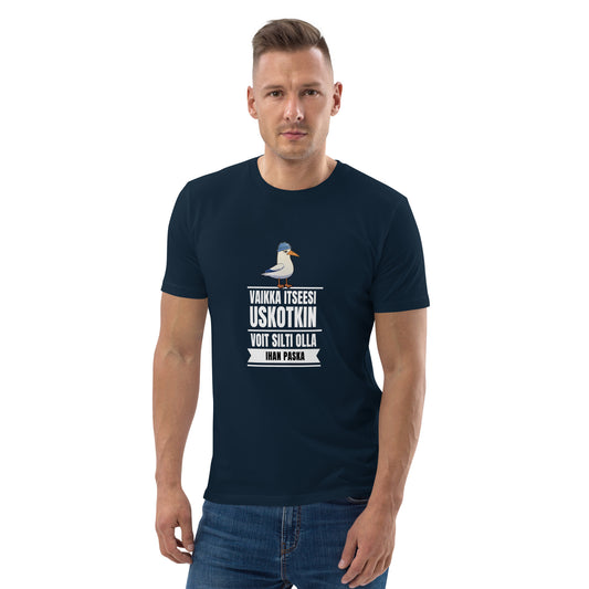 T-Shirt Herr Organic - Usko itseesi!