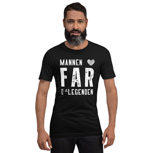 T-Shirt Herr - Mannen Far Legenden