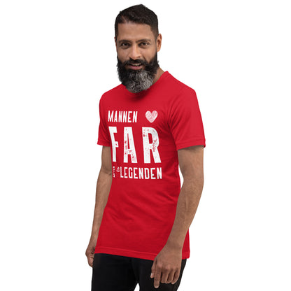Miesten t-paita - Mies Isä Legenda