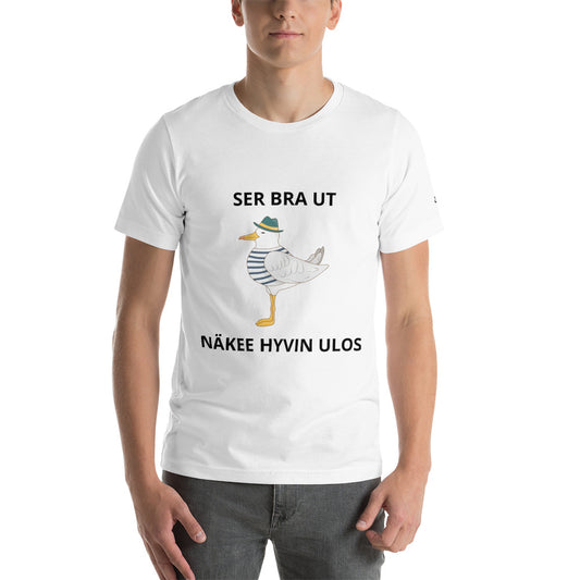 T-paita - Ser bra ut / Näkee hyvin ulos