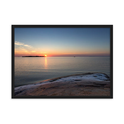 Tavla - Solnedgång (Antti Terävä)