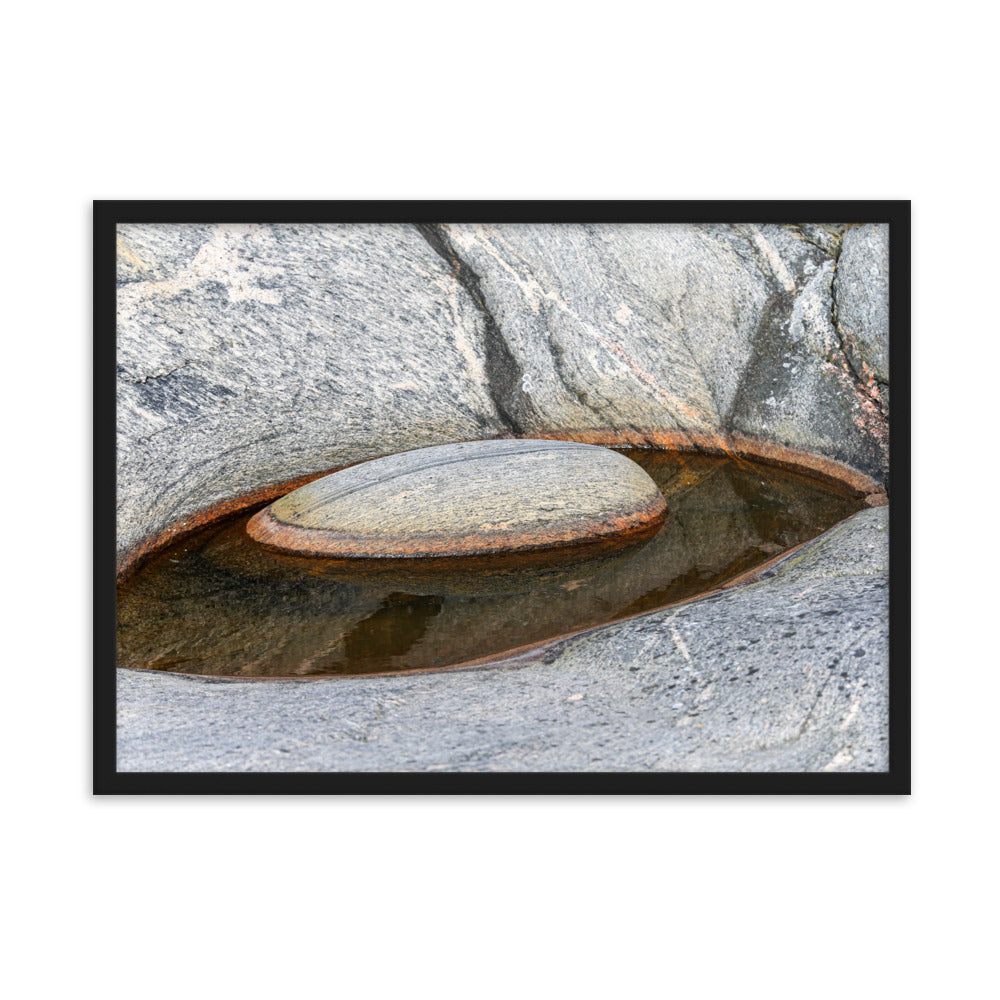 Tavla - Sten i vatten på sten (Antti Terävä)