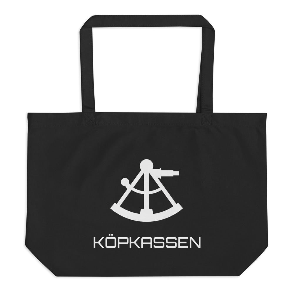 ECO Ostoskassi sekstantti logolla