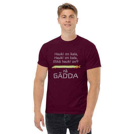 T-Shirt herr - Gäddan är en fisk