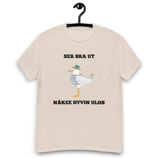 T-paita - Ser bra ut / Näkee hyvin ulos