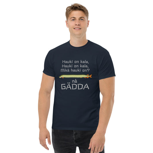 T-Shirt herr - Gäddan är en fisk