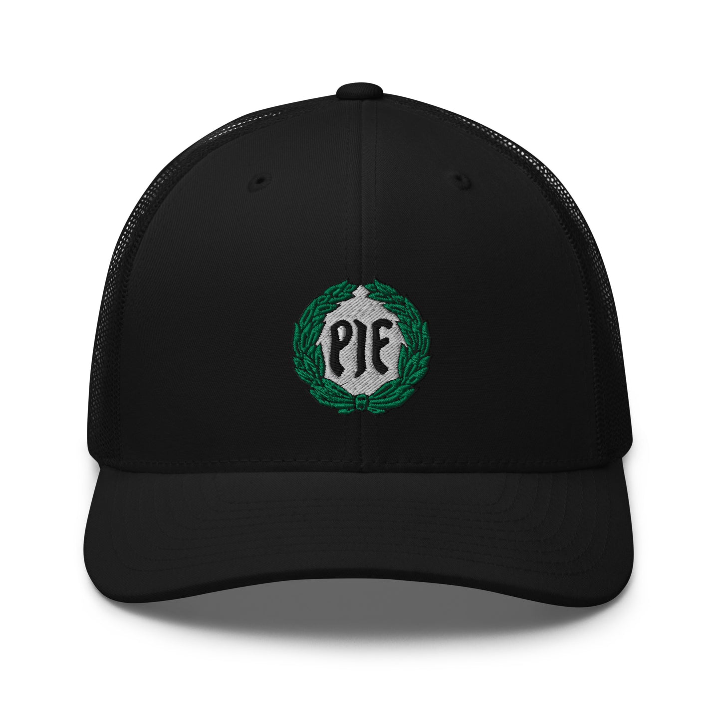 Trucker lippis - PIF Broderad logo