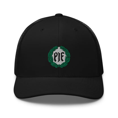 Trucker lippis - PIF Broderad logo