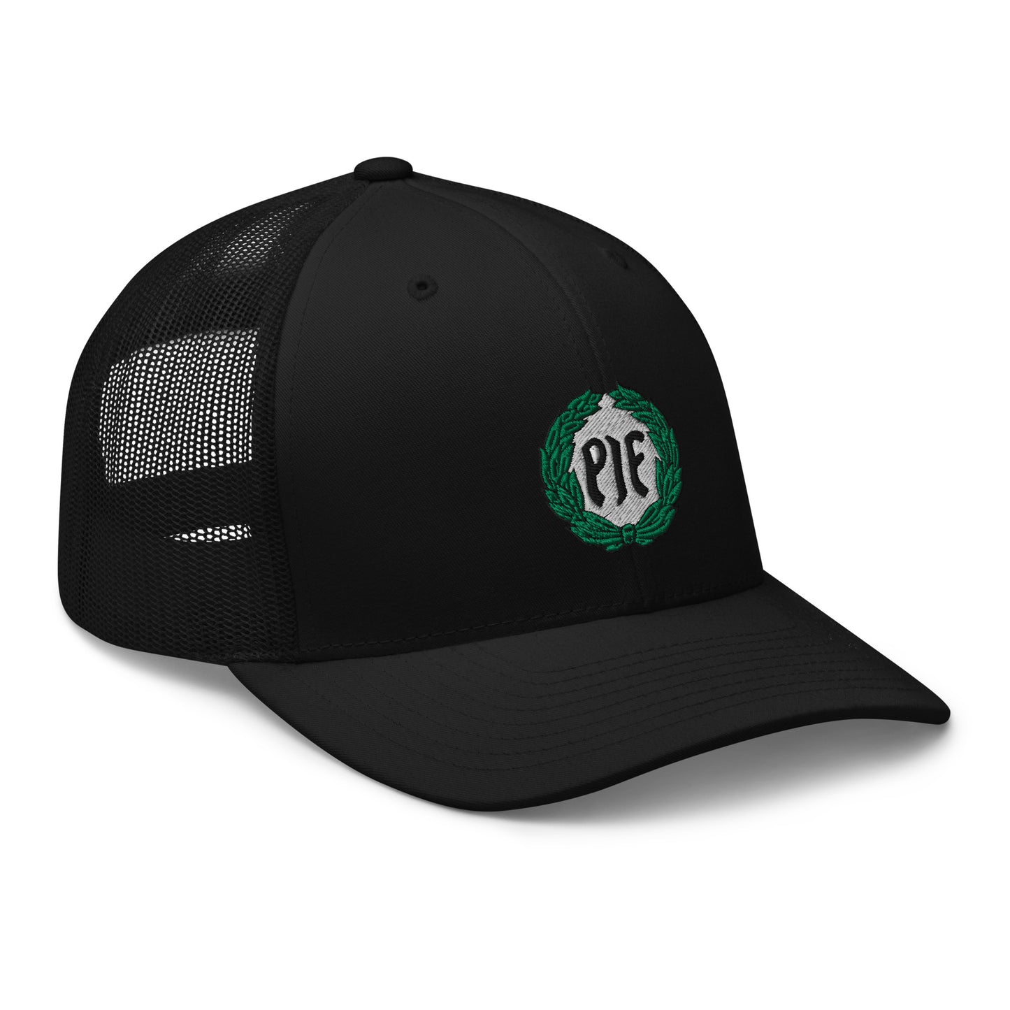 Trucker lippis - PIF Broderad logo