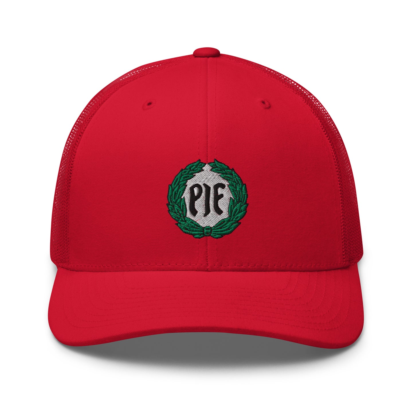 Trucker lippis - PIF Broderad logo