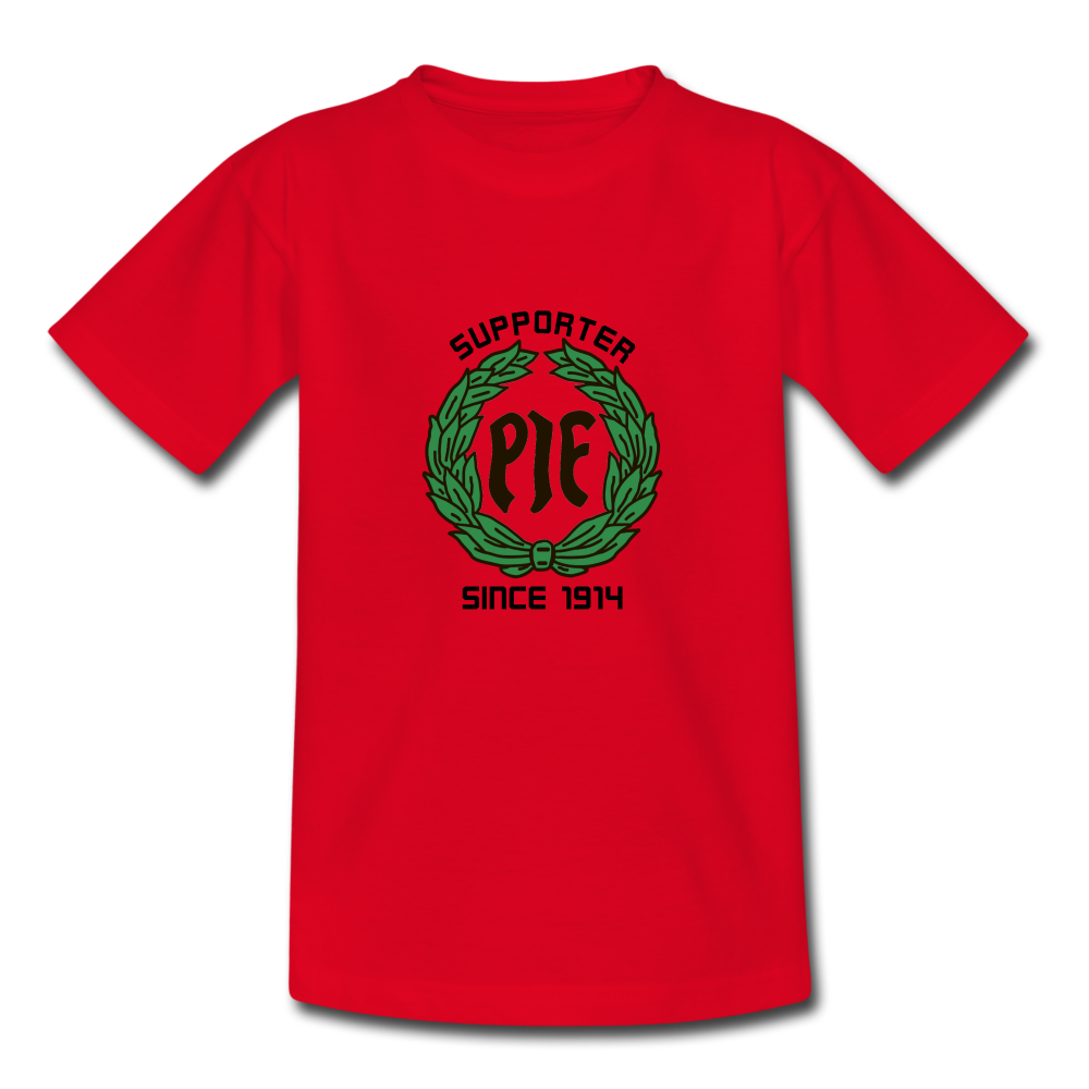 T-shirt barn - PIF Supporter - red