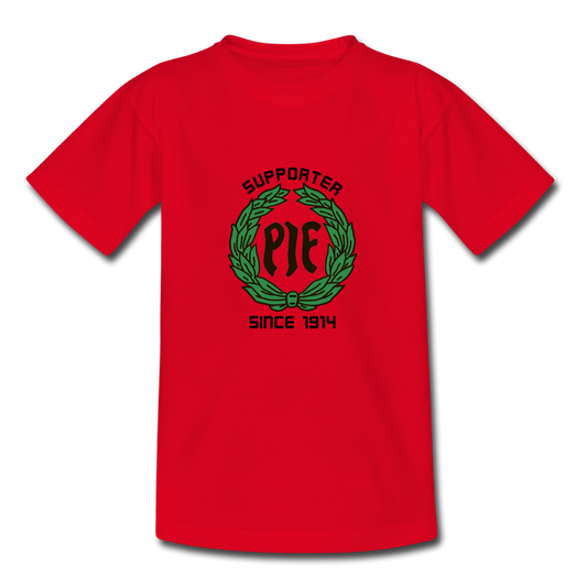 T-shirt barn - PIF Supporter - red