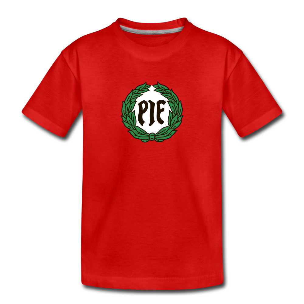 T-shirt barn - PIF - red