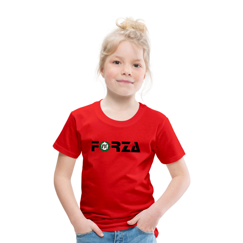 T-shirt Barn - PIF Forza - red