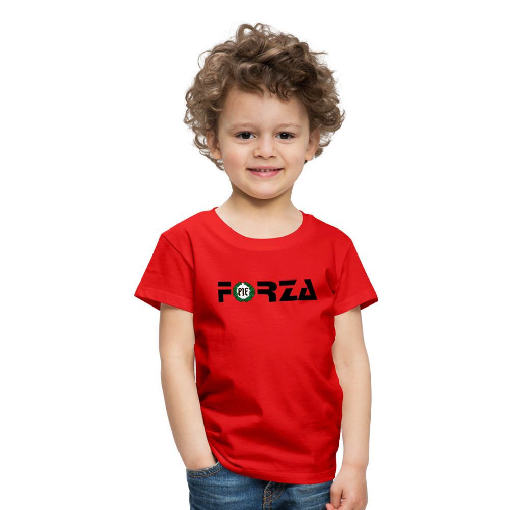 T-shirt Barn - PIF Forza - red