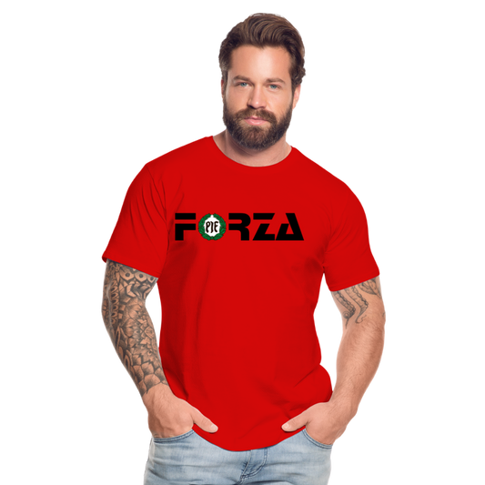T-shirt (Herr) - PIF FORZA - red