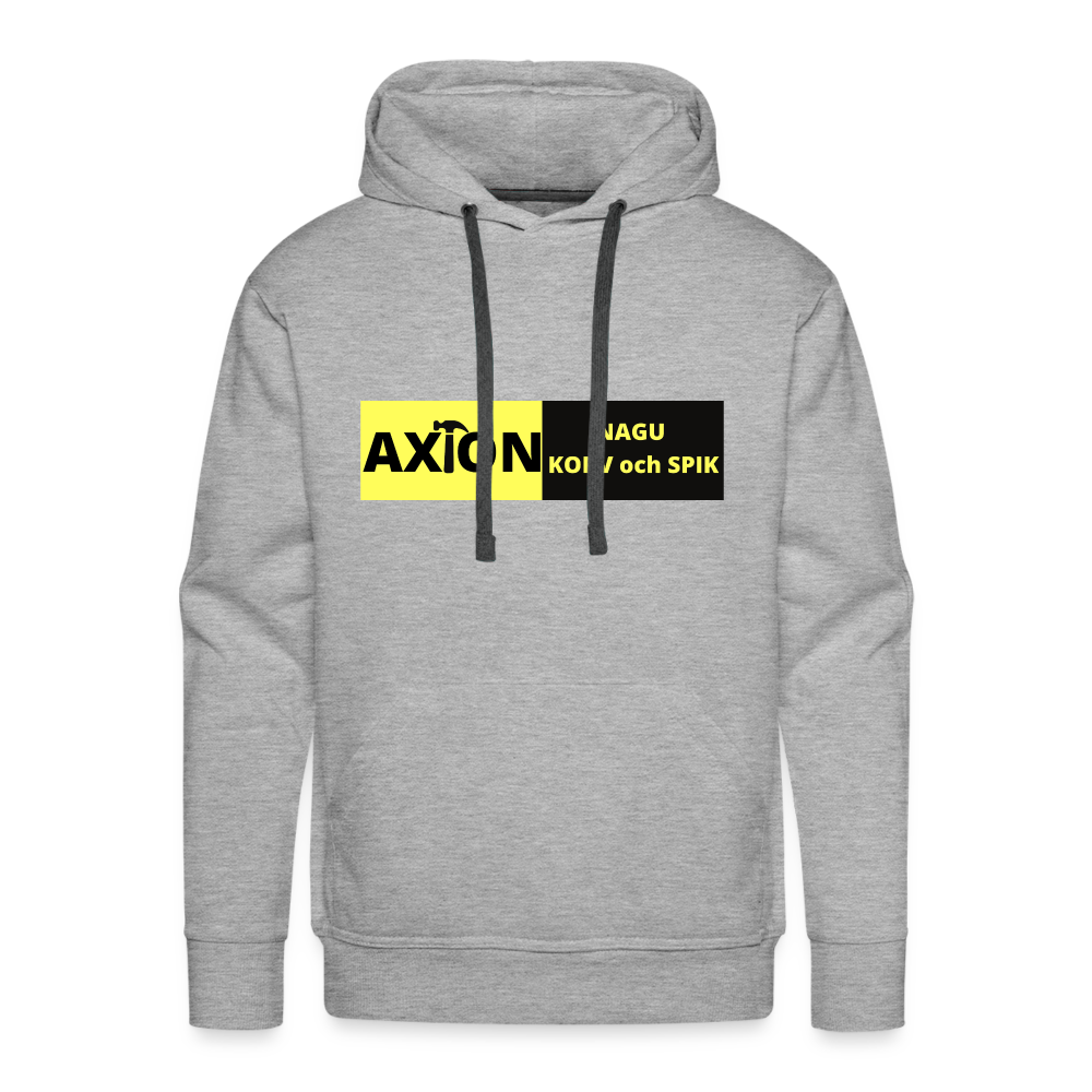 Men’s Premium Hoodie - heather grey