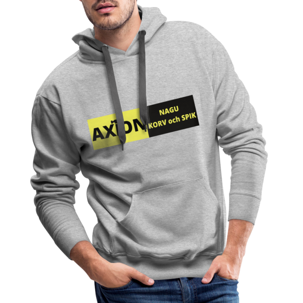 Men’s Premium Hoodie - heather grey