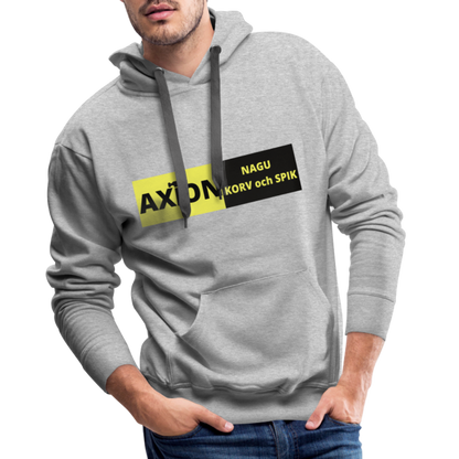 Men’s Premium Hoodie - heather grey