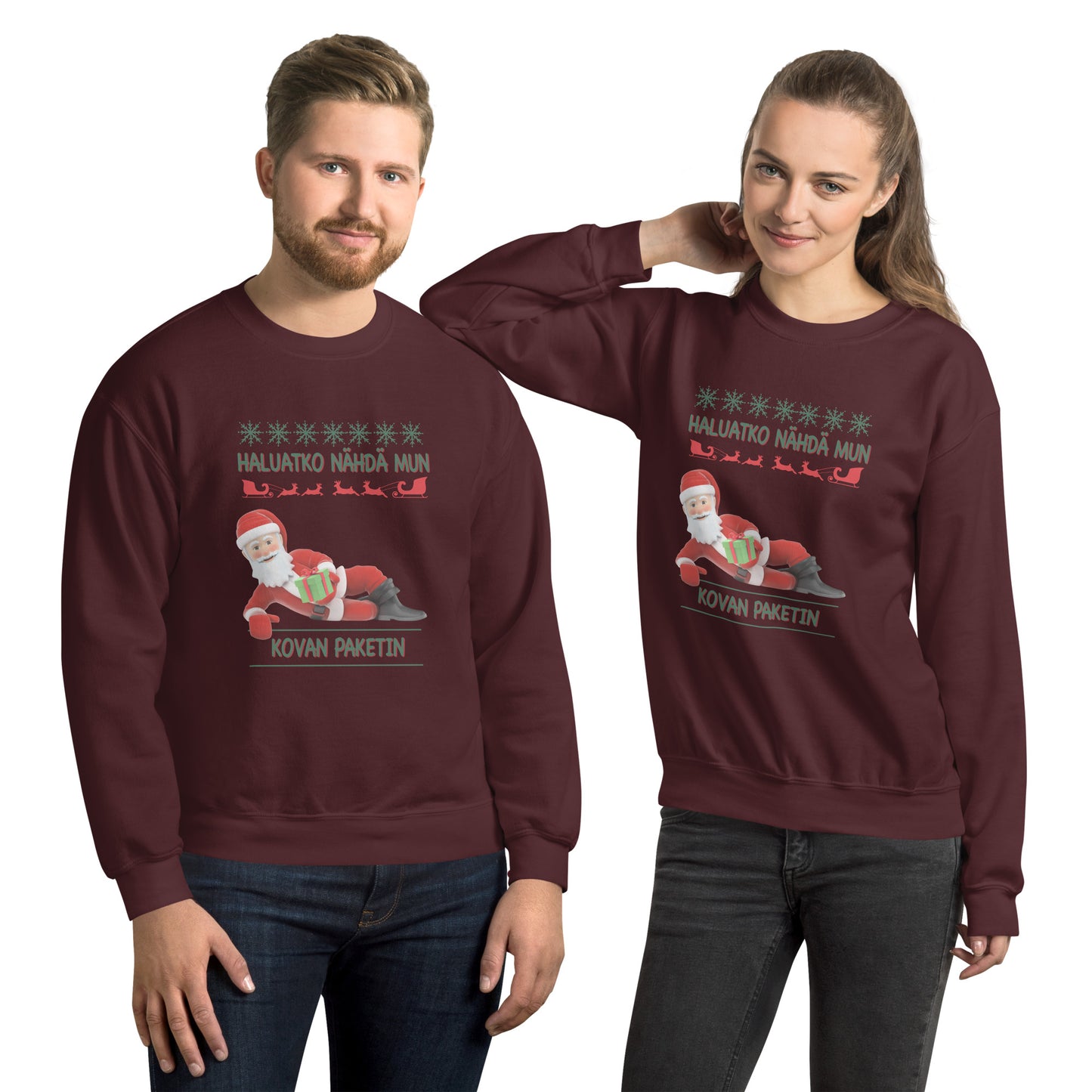 Xmas sweater - Kova paketti