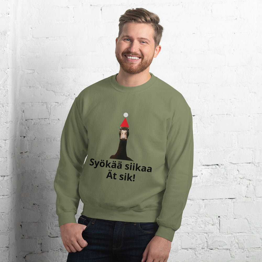Xmas sweater - Ät sik!