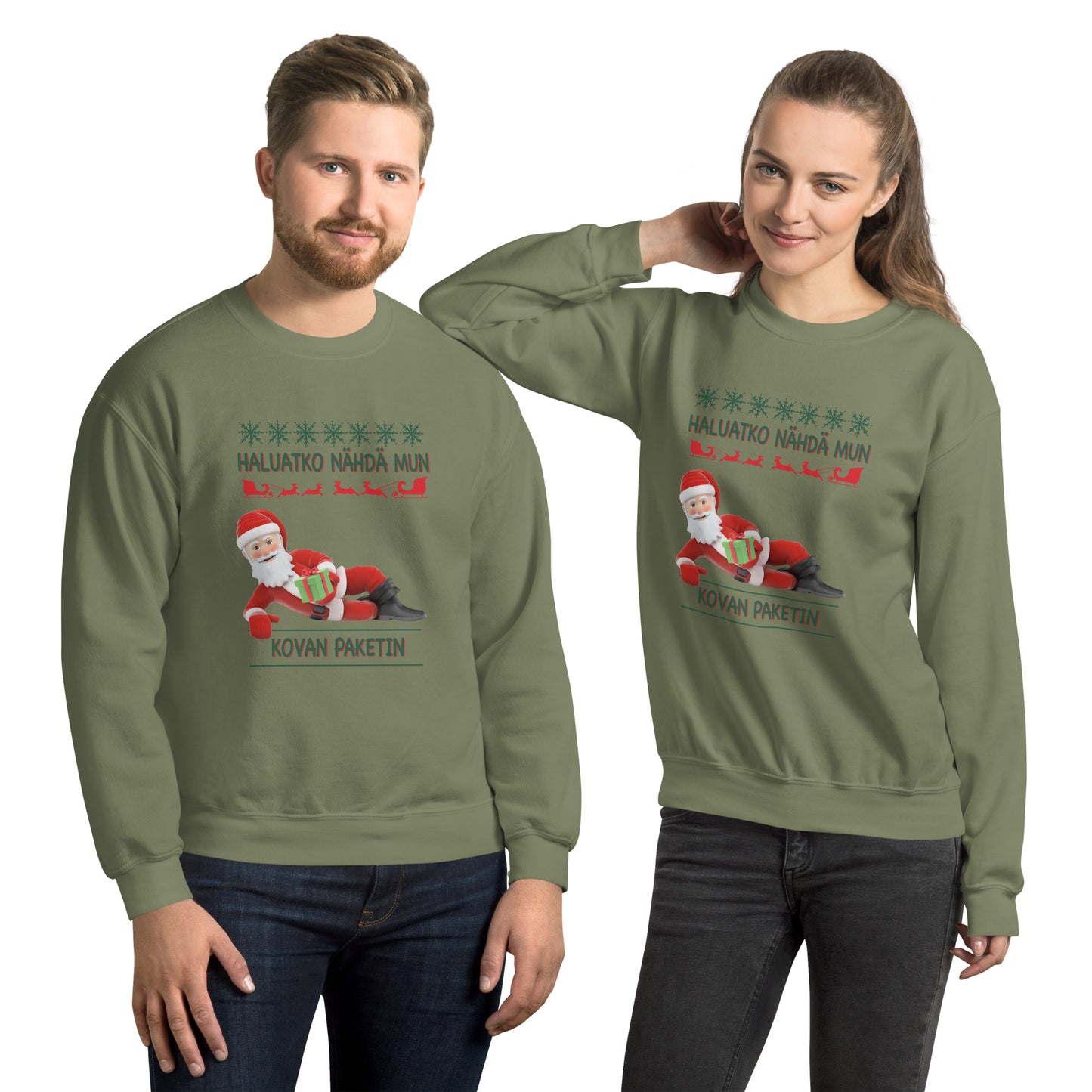 Xmas sweater - Kova paketti